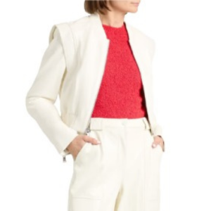 Simkhai Cropped Bomber Jacket