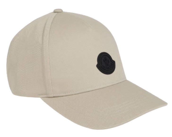 Moncler Appliqued Cotton-Twill Baseball Cap