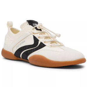 Steve Madden Women's Reboot-R Rhinestone Lace-Up Sneakers