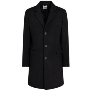 Sandro Wool-Blend Felt Coat