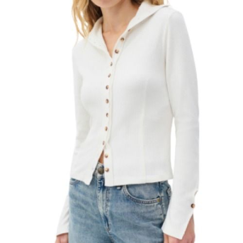 Rag & Bone Rib Button-Up Cardigan