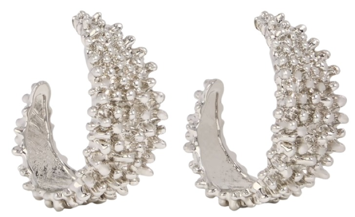 Altuzarra Silver-Tone Hoop Earrings