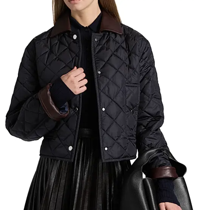 A.L.C. Henri Quilted Boxy Jacket