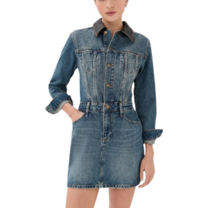 Simkhai Maxella Denim Jacket Mini Dress