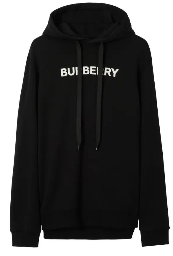 Burberry Logo Cotton Hoodie