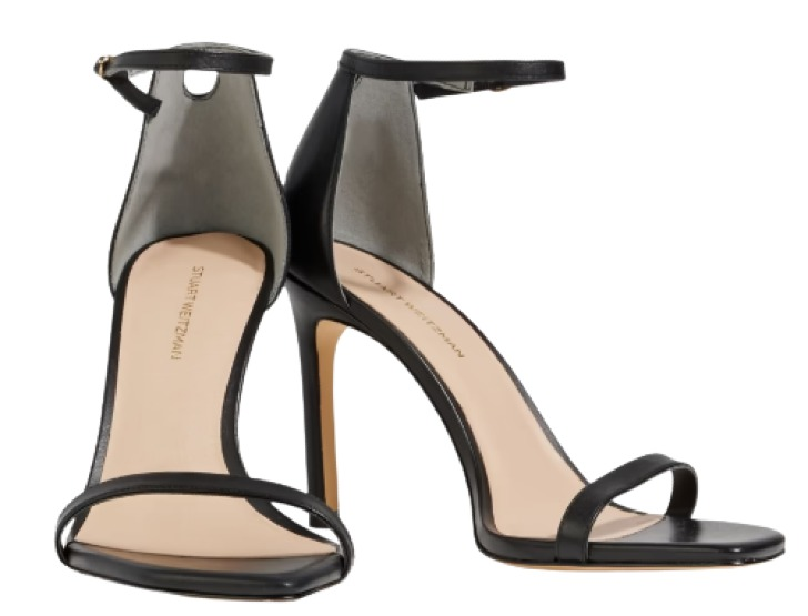 Stuart Weitzman Amelina 95 Leather Sandals