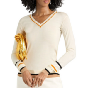 Marni Striped Wool & Silk-Blend Sweater