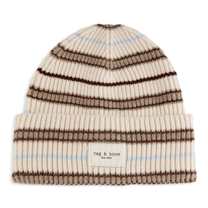 Rag & Bone Blake Striped Wool-Blend Beanie