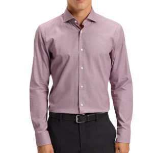 Boss Hank Spread Collar Slim Fit Dress Shirt