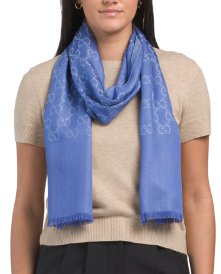 Gucci Wool Blend Luxury Scarf