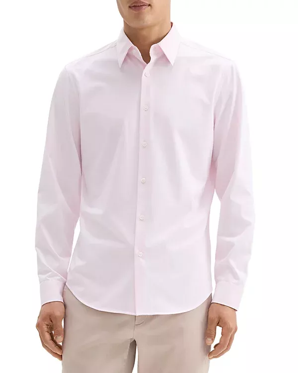 Theory Sylvain Shirt in Structure Knit