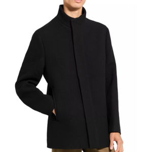 Theory Clarence Wool Melton Coat