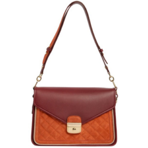 Longchamp Mademoiselle Leather Shoulder Bag