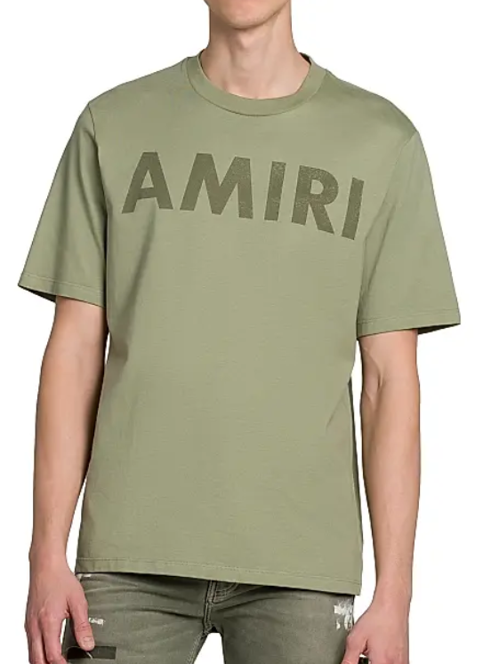 Amiri Logo Stencil T-Shirt