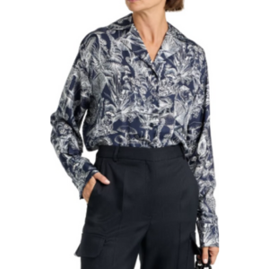 Stella Mccartney Printed Silk-Twill Shirt
