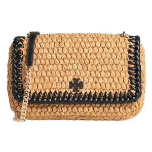 Tory Burch Raffia Medium Crossbody Bag