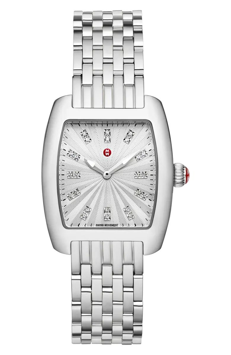 Michele Urban Mini Diamond Bracelet Watch