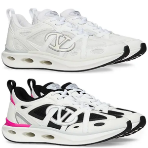 Valentino Garavani VLogo Easyjog Calfskin Sneakers