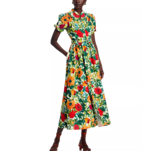 Saloni Ena Midi Shirt Dress