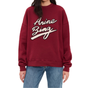 Ainne Bing Miles Chenille Signature Sweatshirt