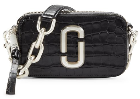 Marc Jacobs Snapshot Leather Shoulder Bag