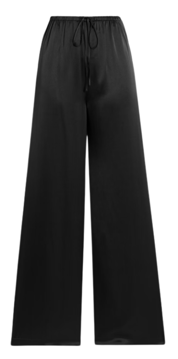 Frame The Lounge Silk Wide-Leg Pants