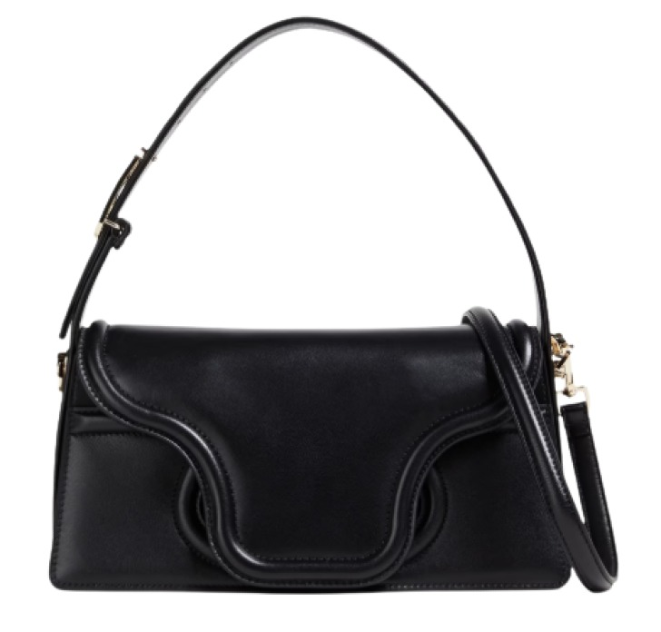 Valentino Garavani Sculpture Leather Shoulder Bag