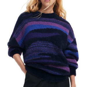 Desigual Arty Women's Oversize Knitted Sweater