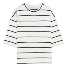 Vince Striped Jersey T-shirt