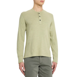 Rag & Bone Men's Classic Flame Henley T-shirt