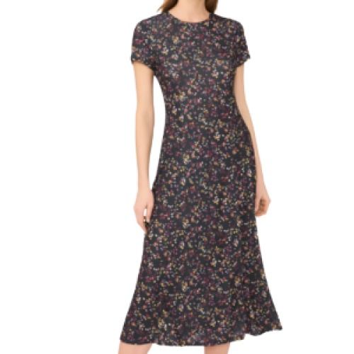 Ted Baker Floral Midi Dres