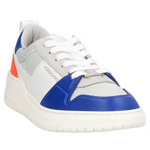 Ferragamo Multicolor Leather Low Top Sneakers