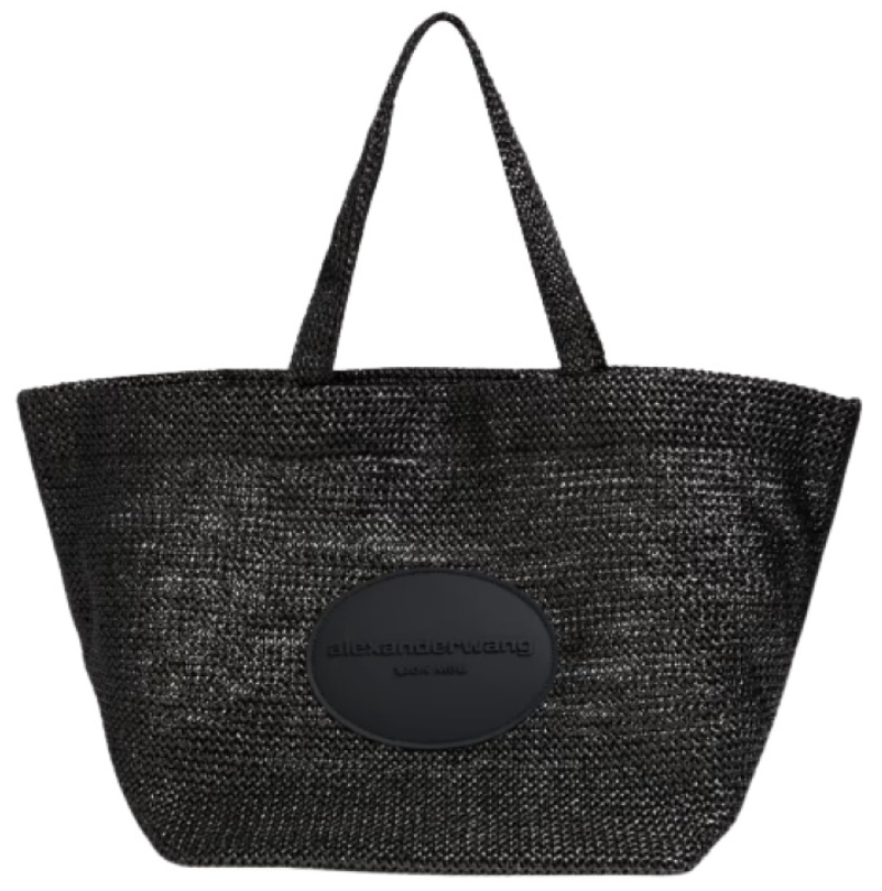 Alexander Wang Punch XL Faux Raffia Tote