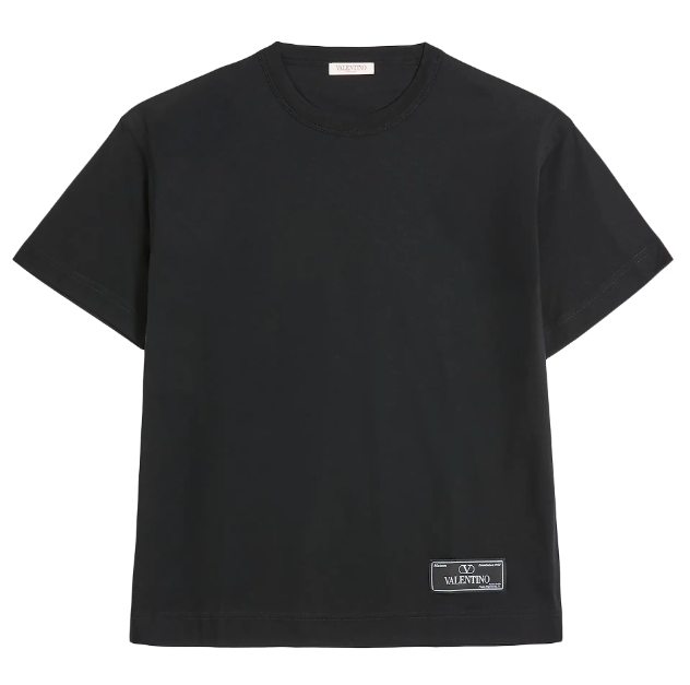 Valentino Garavani Cotton T-Shirt w/Tailoring Label