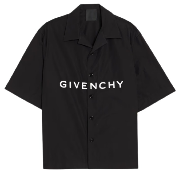 Givenchy Printed Cotton-Poplin Shirt