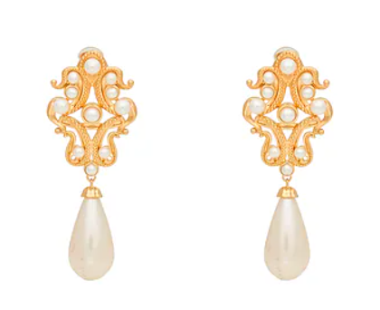 Moschino Metal Earrings