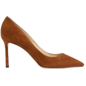 Jimmy Choo Romy 85 Suede Pumps