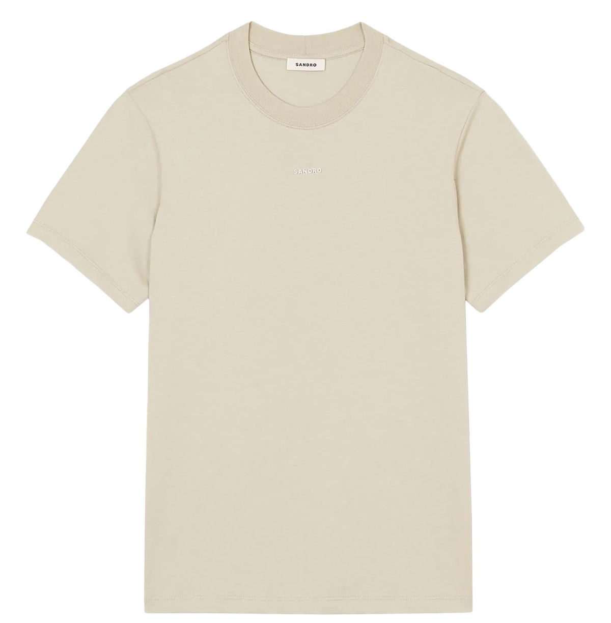 Sandro Cotton T-Shirt w/Logo