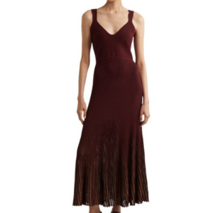 Ulla Johnson Shimmer Sleeveless Maxi Dress