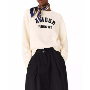 Maje Rib Knit Sweater