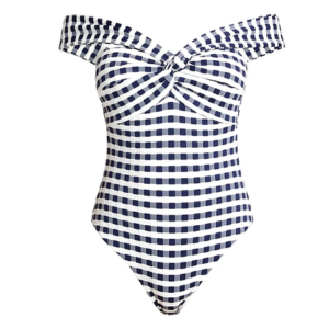 Milly  Betsy Cottage Gingham One-Piece Swimsuit