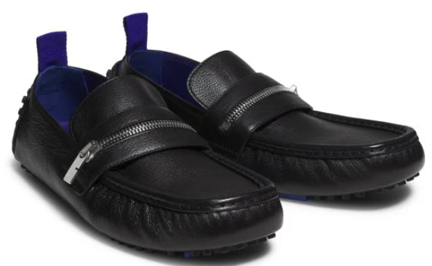 Burberry Motor Low Leather Loafers