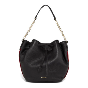 Bally Leather Bucket Bag
