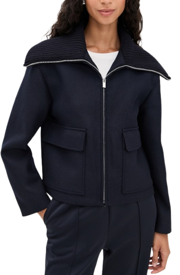 Theory Cozy Collared Jacket