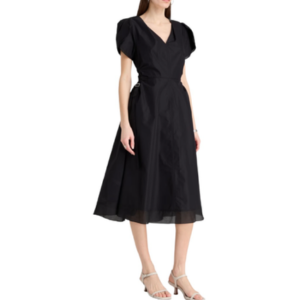 3.1 Phillip Lim Ruched Poplin Midi Dress