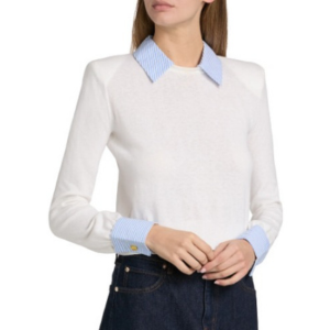 L'agence Cotton-Blend Sweater