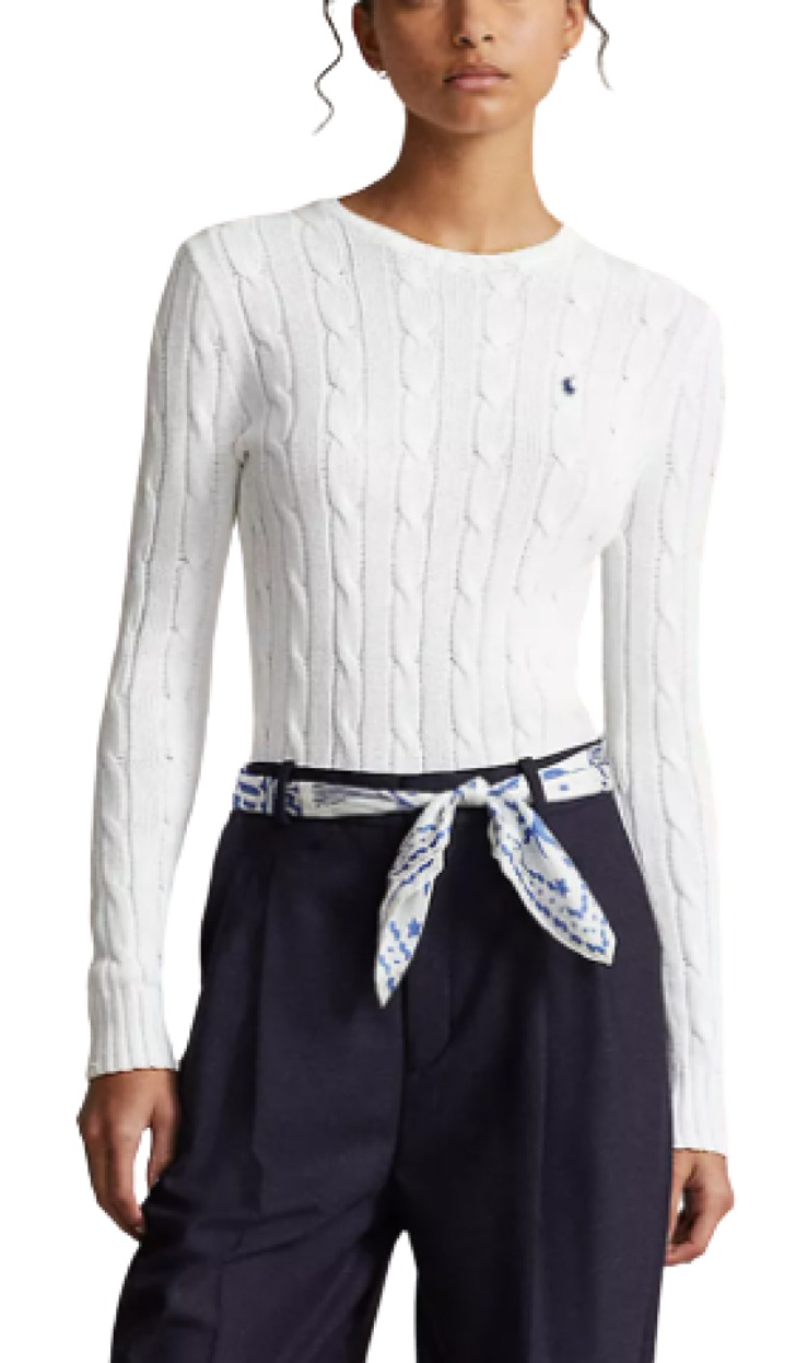 Polo Ralph Lauren Cotton Cable Knit Sweater