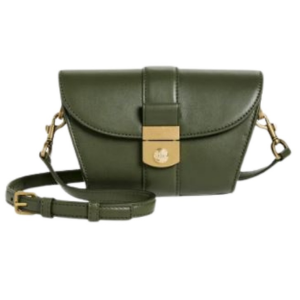Veronica Beard Small Crest Lock Trap Bag