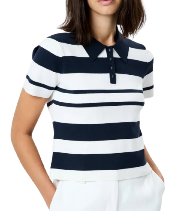French Connection Maxime Stripe Polo