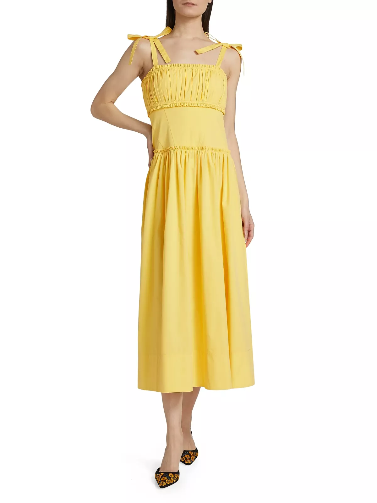 Cinq à Sept  Maslow Pleated Midi-Dress